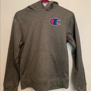 grey champion hoodie